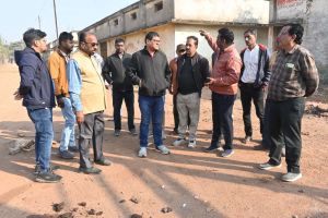 ​निगम आयुक्त ने किया छावनी क्षेत्र का औचक निरीक्षण