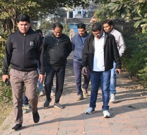  निगम आयुक्त ने नेहरू नगर जोन के विकास कार्यों का किया औचक निरीक्षण