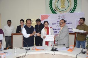  प्रोजेक्ट दधीचि : नेहा झा ने लिया नेत्र दान का संकल्प