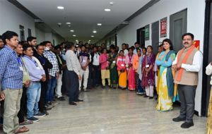  सुकमा जिले के ग्राम पंचायत प्रतिनिधियों से उपमुख्यमंत्री  विजय शर्मा ने की मुलाकात