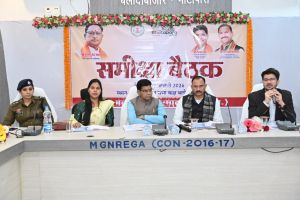  जीरो टॉलरेंस नीति का असर धरातल पर परिलक्षित हो -प्रभारी मंत्री श्री जायसवाल