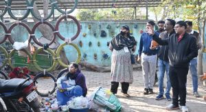  आयुक़्त ने बैकुंठ धाम क्षेत्र का किया औचक निरीक्षण