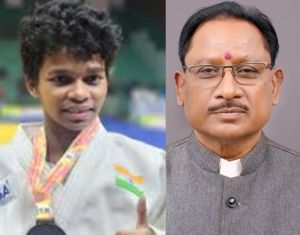 जूडो में उत्कृष्ट प्रदर्शन कर राष्ट्रीय पहचान बनाने वाली योगिता मंडावी पर मुख्यमंत्री ने जताया गर्व