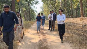  प्रशिक्षु आईएफएस अधिकारियों को मिला डीज़ीपीएस सर्वे  एवं वन्यजीव प्रबंधन का व्यवहारिक प्रशिक्षण