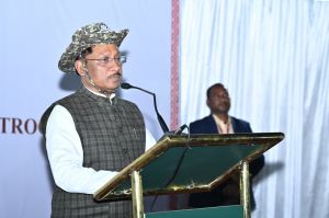  मुख्यमंत्री श्री साय नारायणपुर में जवानों से मिले और हौसला बढ़ाया