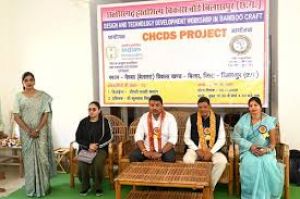 विधायक सुशांत शुक्ला ने बांस शिल्प प्रशिक्षण कार्यक्रम का किया शुभारंभ विधायक सुशांत शुक्ला ने बांस शिल्प प्रशिक्षण कार्यक्रम का किया शुभारंभ