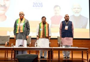 भाजपा मुख्यालय में पं. दीनदयाल उपाध्याय प्रशिक्षण महाअभियान में छत्तीसगढ़ के प्रतिनिधि हुए शामिल