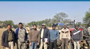 कोसीर एवं सरिया क्षेत्र में अवैध रेत परिवहन पर सख्त कार्रवाई, ट्रैक्टर जब्त