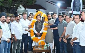  मुख्यमंत्री से छत्तीसगढ़ रियल एस्टेट वेलफेयर एसोसिएशन के प्रतिनिधिमंडल ने की मुलाकात