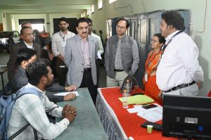  कोनी में शुरू हुआ दो दिवसीय संभाग स्तरीय रोजगार मेला 