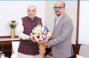   राज्यपाल रमेन डेका ने गृह मंत्री अमित शाह से सौजन्य भेंट की