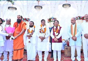  मुख्यमंत्री ने 'विशाल सतनाम सद्भाव पदयात्रा' का किया शुभारंभ