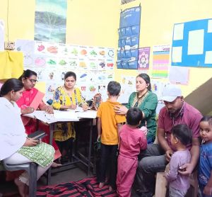 "प्रोजेक्ट धड़कन" के अंतर्गत  बच्चों की हुई निःशुल्क हृदय जांच, 829 बच्चों की हुई स्क्रीनिंग