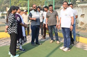 निगम आयुक्त ने किया सेक्टर-6 क्षेत्र का औचक निरीक्षण