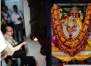  राज्यपाल ने माँ महामाया का दर्शन कर छत्तीसगढ़ की सुख-समृद्धि, खुशहाली की कामना की