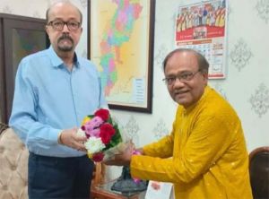  राज्यपाल से  कुलपति प्रो. मनोज दयाल ने की सौजन्य भेंट