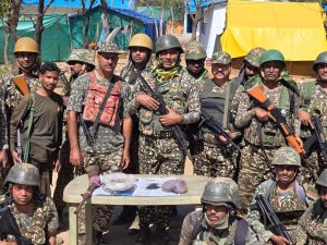  अबूझमाड़ एरिया में नक्सली डम्प बरामद