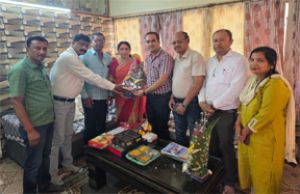  नवनिर्वाचित राज्य सभा सदस्य लक्ष्मी वर्मा को निगम जोन अधिकारियों ने दी शुभकामनाएं