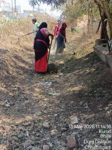 निगम क्षेत्र में जल संचयन को बढ़ावा देने के लिए मुख्य नहर की सफाई शुरू