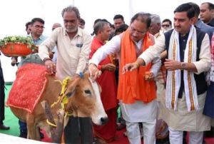  मुख्यमंत्री  ने गौधाम योजना का किया शुभारंभ : प्रदेश में गोधन संरक्षण को मिला नया आधार
