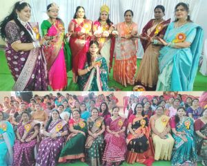 तालपुरी की महिलाओं ने निभाईं मातृशक्ति की विविध भूमिकाएं 