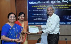   आर्टिफिशियल इंटेलिजेंस की ताकत से कृषि शिक्षा और अनुसंधान में आएगा बड़ा बदलाव