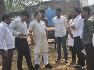  विधायक सुनील सोनी ने निर्माणाधीन वर्किंग वुमेन हॉस्टल का किया निरीक्षण