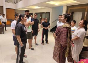 खेलो इंडिया ट्राइबल गेम्स  : संचालक तनुजा सलाम ने अम्बिकापुर में तैयारियों का लिया जायजा