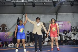  खेलो इंडिया ट्राइबल गेम्स- कुश्ती स्पर्धा के तीसरे दिन भी जारी रहा मुकाबले का रोमांच