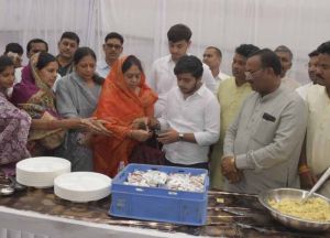  सशस्त्र नक्सलवाद की समाप्ति के ऐतिहासिक संकल्प की पूर्ति पर भव्य हनुमंत भंडारा का हुआ आयोजन