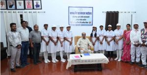  राज्यपाल से रेडक्रॉस प्रतिनिधियों ने की सौहार्दपूर्ण भेंट