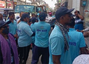  टीम प्रहरी अभियान में मालवीय मार्ग और पुरानी बस्ती मार्ग लाखेनगर को करवाया कराया अतिक्रमण से मुक्त