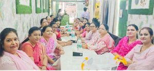  रोहिणीपुरम, चौबे कालोनी व कई महिला केंद्रों में हुआ हनुमान चालीसा पाठ