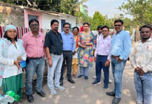  स्वास्थ्य अमला पहुंचा पीलियां प्रभावित वार्ड में स्थिति नियंत्रण में