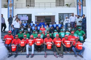 महापौर मीनल चौबे ने &ldquo;स्वच्छता के चार धुरंधर&rdquo; पहल का किया शुभारंभ