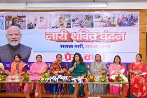  मातृशक्ति के भाग्य और भविष्य को लेकर होगा महत्वपूर्ण फैसला :  सरोज पाण्डेय