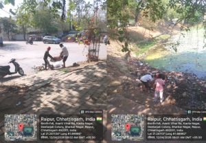 निगम जोन 9 स्वास्थ्य विभाग ने जनशिकायत का किया त्वरित निदान