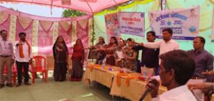  ग्राम बिरेतरा में चलाया गया नीर चेतना अभियान