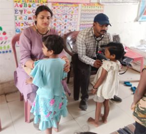  "प्रोजेक्ट धड़कन" के अंतर्गत  बच्चों की हुई निःशुल्क हृदय जांच, 959 बच्चों की हुई स्क्रीनिंग