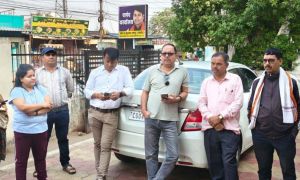  नगर निगम जोन 9 जोन कमिश्नर  ने वार्ड कमांक 7 एवं 9 की स्वच्छता व्यवस्था का किया औचक निरीक्षण 