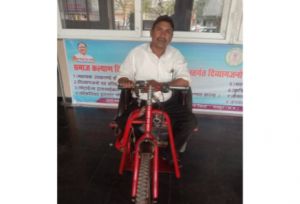 संबल केंद्र: दिव्यांग रमेश की जिंदगी में लौटी रफ्तार