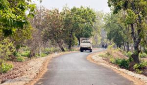  पोलमपल्ली से अरलमपल्ली सड़क बनने से खुश है ग्रामीण