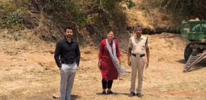  ग्राम जामरी एवं मुड़पार में अवैध रेत उत्खनन एवं परिवहन पर की गई कार्रवाई