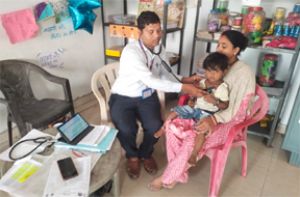  "प्रोजेक्ट धड़कन" के अंतर्गत  बच्चों की हुई निःशुल्क हृदय जांच, 634 बच्चों की हुई स्क्रीनिंग