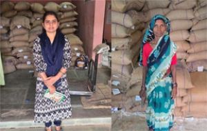  सार्वजनिक वितरण प्रणाली के तहत हितग्राहियों को तीन माह का चावल दिया जा रहा एकमुश्त