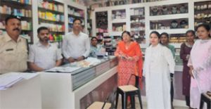  खाद्य एवं औषधि पदार्थों की सघन जांच हेतु संयुक्त टीम गठित