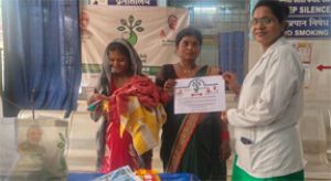  &ldquo;प्रोजेक्ट ग्रीन पालना&ldquo;- पर्यावरण संरक्षण का संदेश, प्रसूता माताओं को हरियाली की भेंट