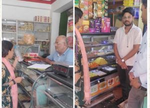  संयुक्त टीम ने बलौदाबाजार के 12 होटलों का किया निरीक्षण,गुणवत्ता परीक्षण हेतु लिया गया सैंपल