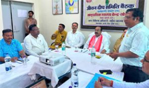  बरसात के पहले एटीआर क्षेत्र के गांवों में लगाएं मेगा स्वास्थ्य शिविर - अरुण साव