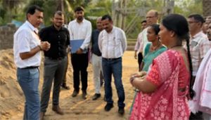  राष्ट्रीय जल जीवन मिशन के संचालक कमल किशोर सोन पहुंचे सुकमा और दंतेवाड़ा